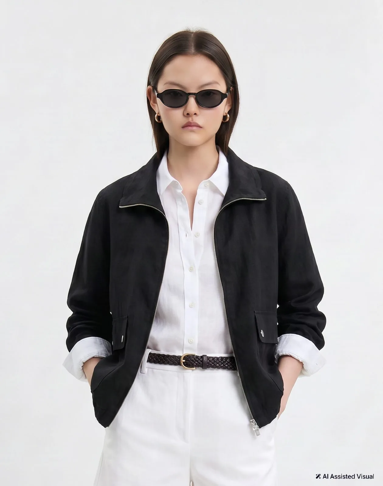 Áo khoác ngoài nữ (JUMPER) - BK