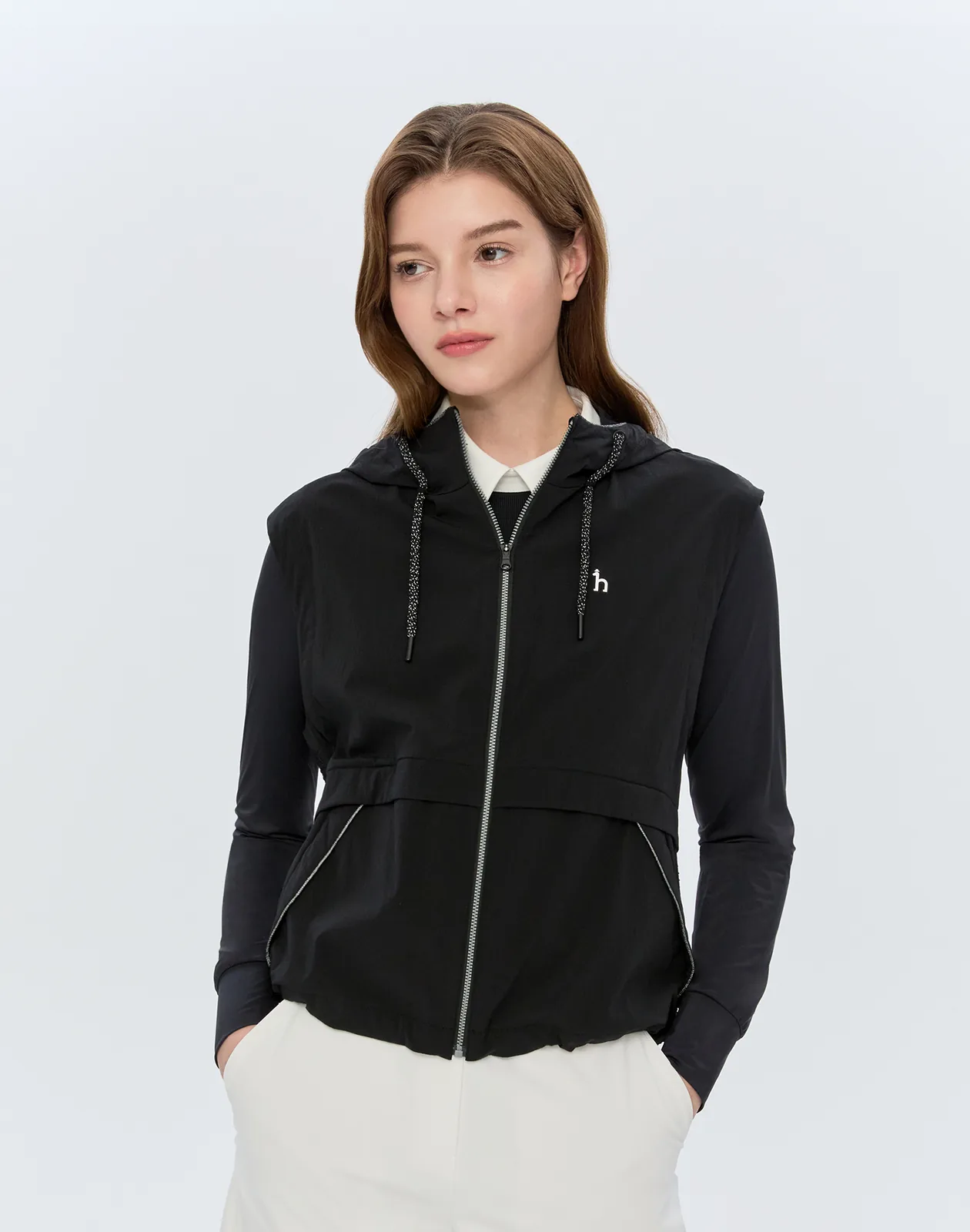 Áo khoác ngoài golf nữ (JUMPER) - BK